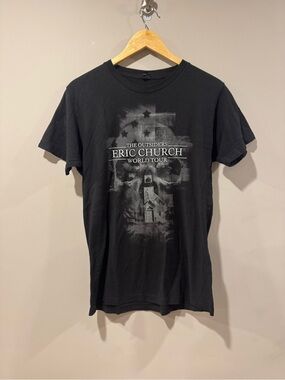 Eric Church Blood The Outsiders World Tour Concert T-Shirt